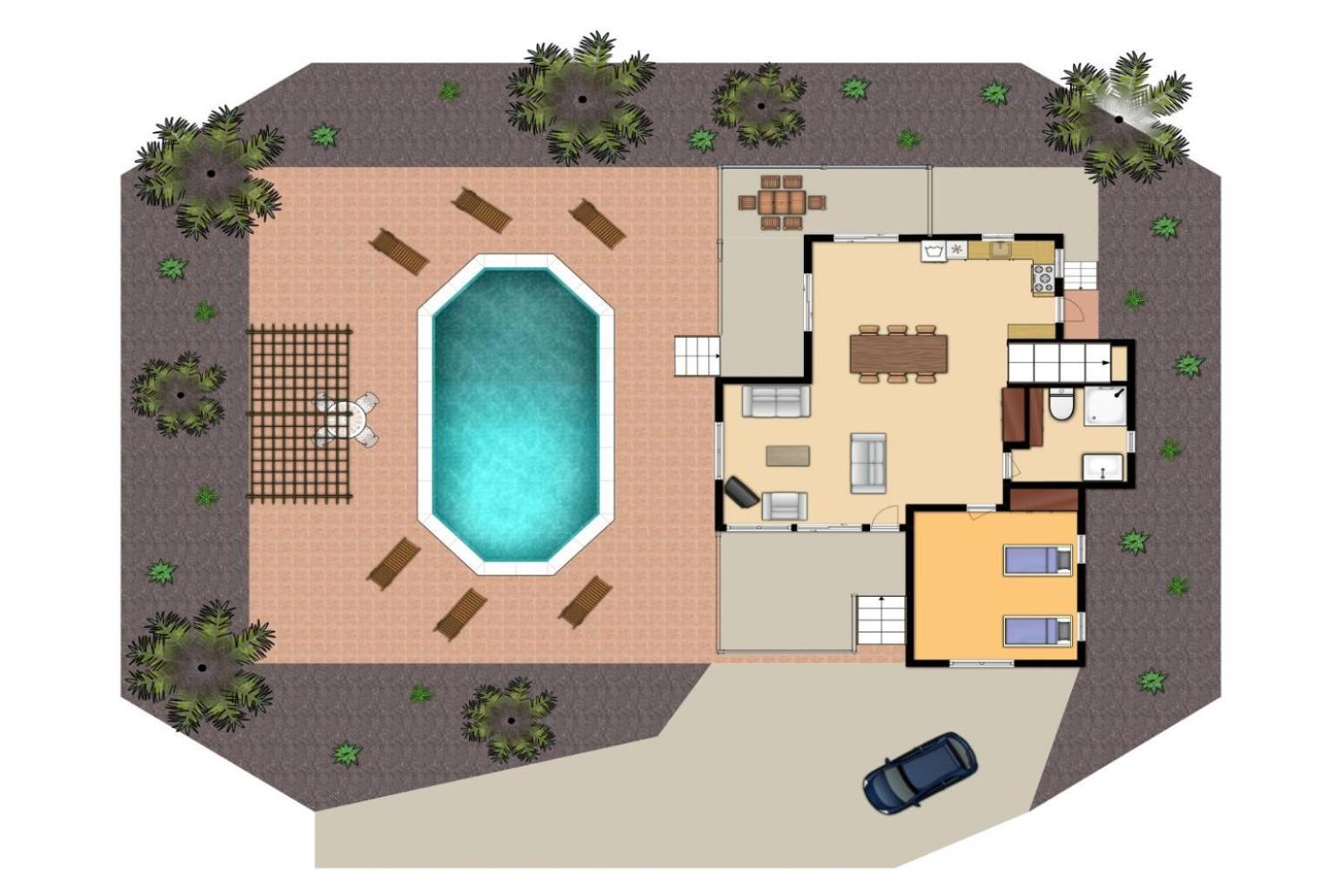 Villa Charoula Thio Polis エクステリア 写真